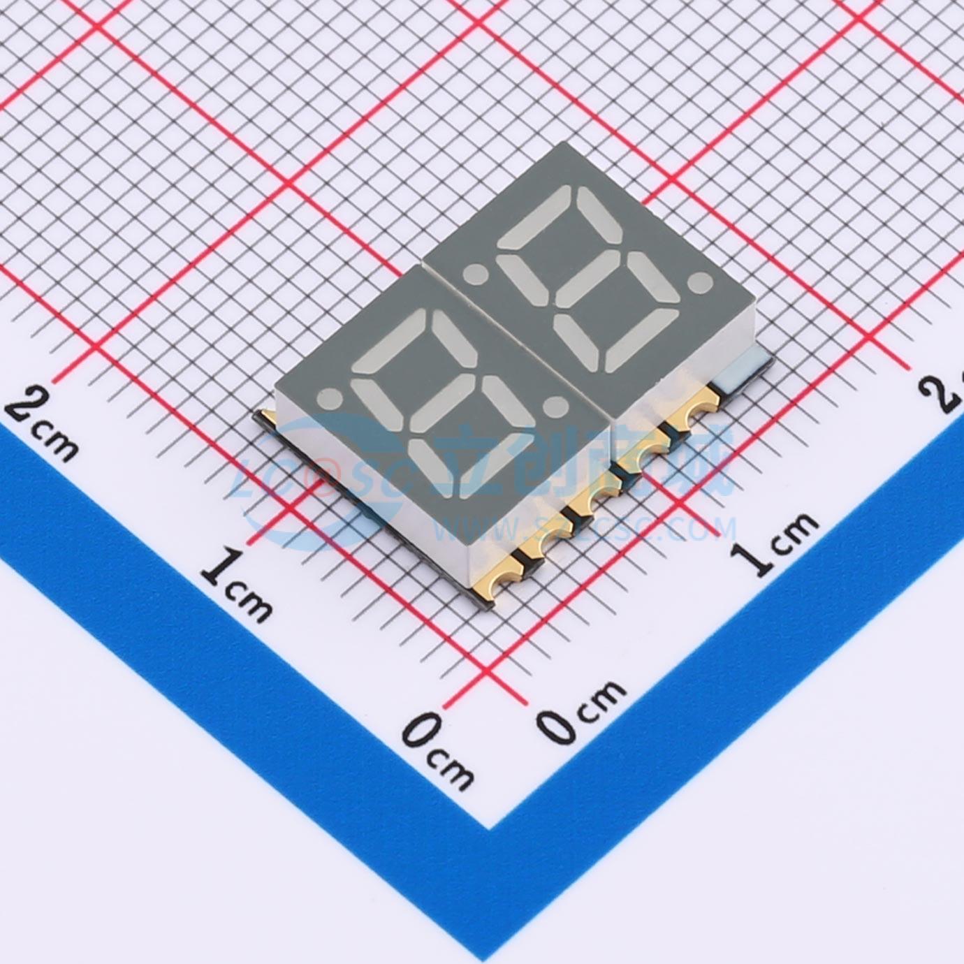LED 7 đoạn GS2822AG-G Guangcai Display - Techcore Việt Nam