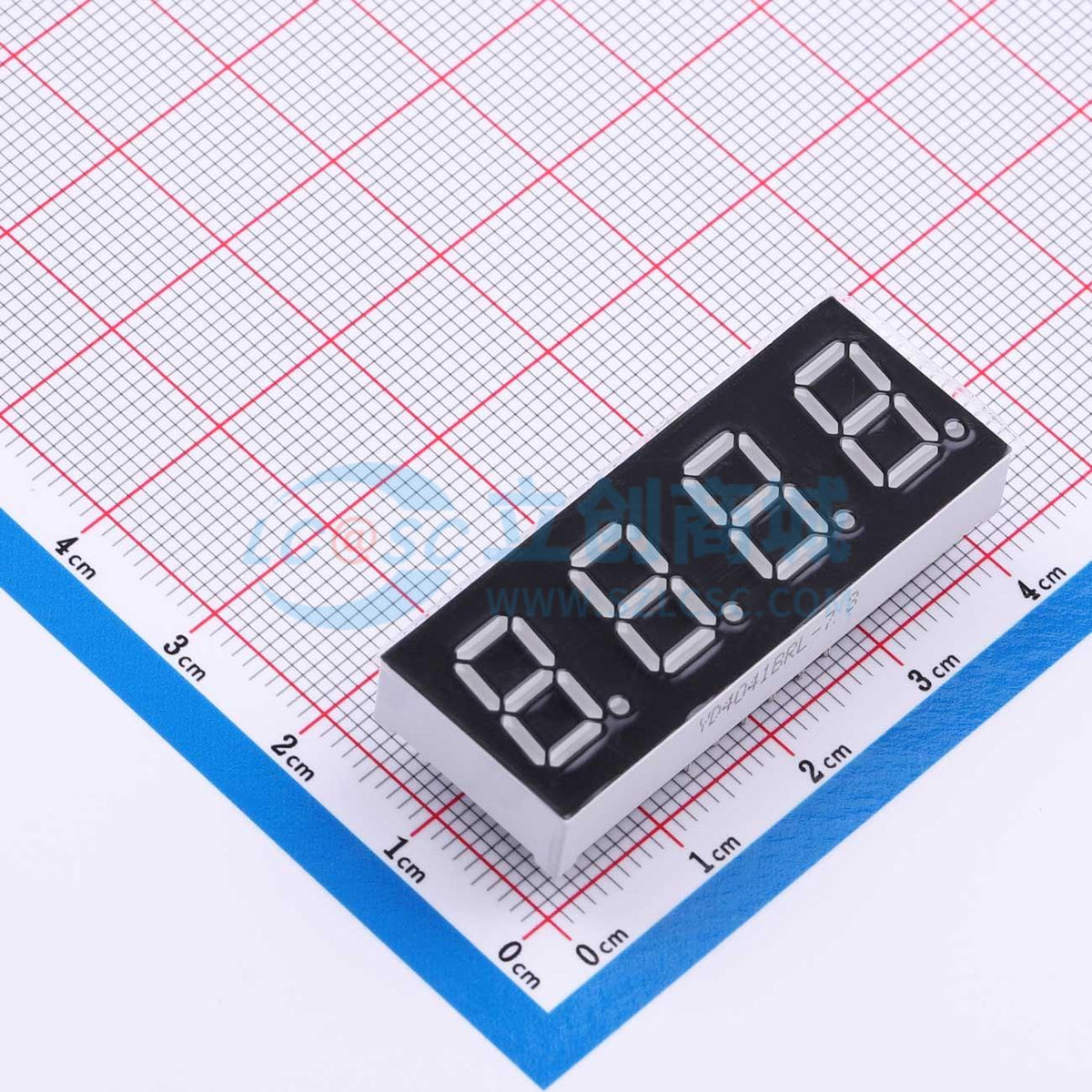 LED 7 đoạn YD4041BRL-7.3 YUDA Anode chung - Techcore Việt Nam