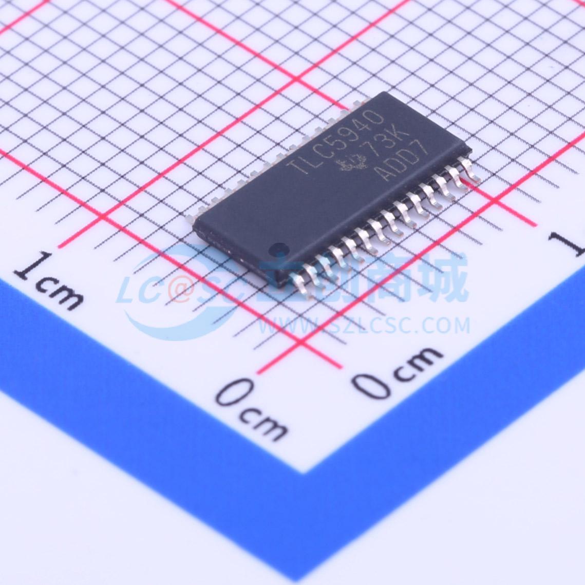 IC điều khiển LED TLC5940PWPR TI TSSOP-28-EP 1V - Techcore Việt Nam