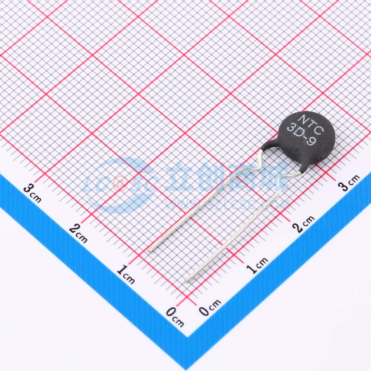 Điện trở nhiệt NTC NTC3D-9 RUILON Xuyên lỗ, P=7.5mm 3Ω - Techcore Việt Nam