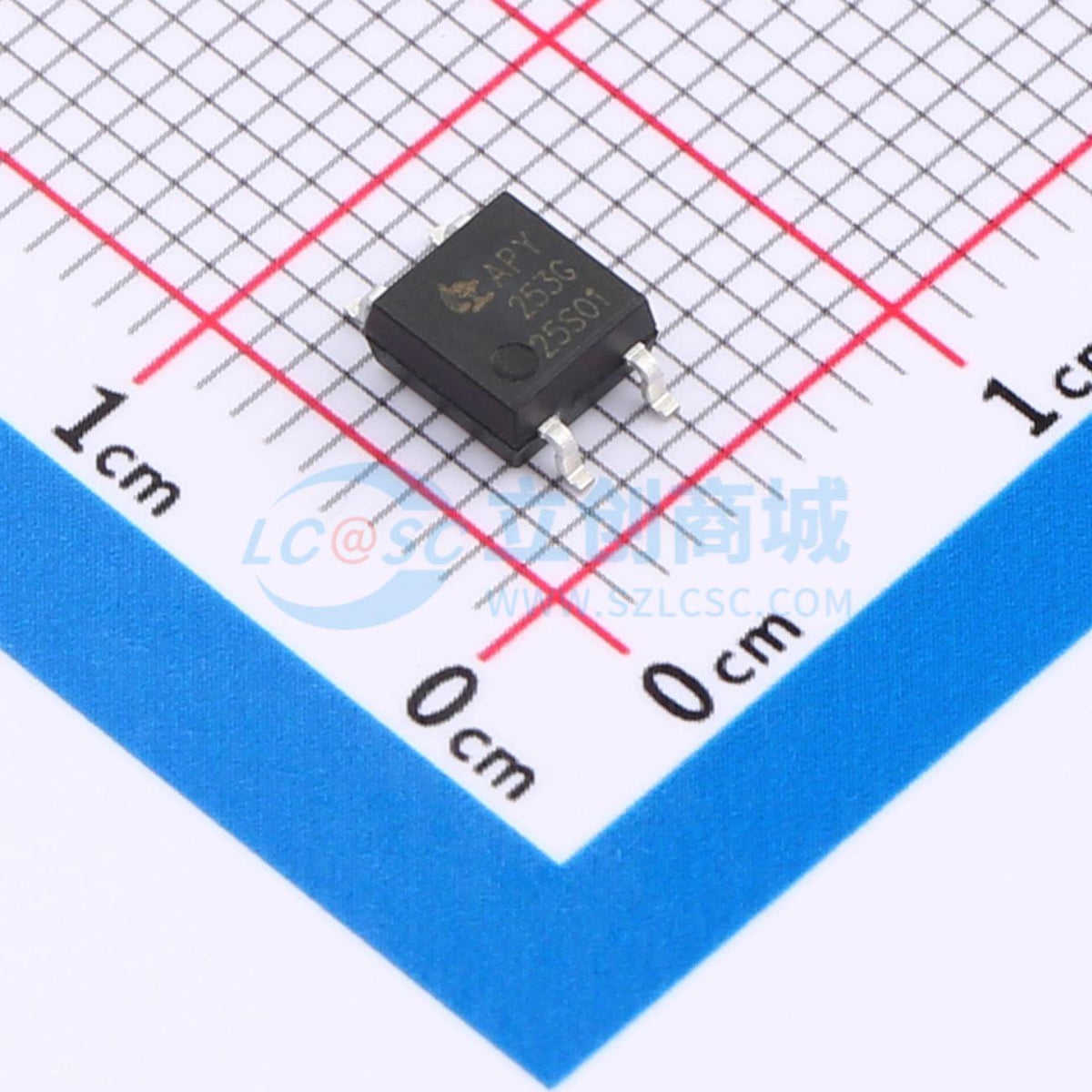 Relay bán dẫn MOS APY253GS APSEMI SOP-4 360V - Techcore Việt Nam