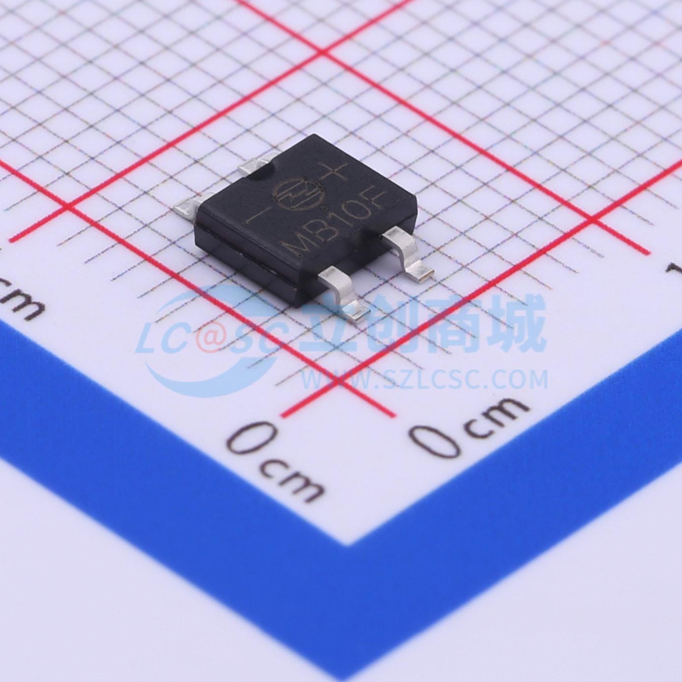 Cầu chỉnh lưu MB10F baocheng SMD 1.1V@0.5A - Techcore Việt Nam