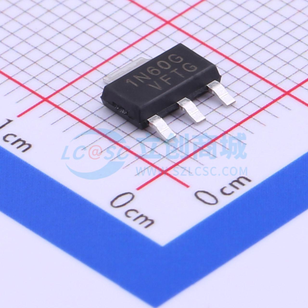 MOSFET 1N60G UMW SOT-223 600V - Techcore Việt Nam