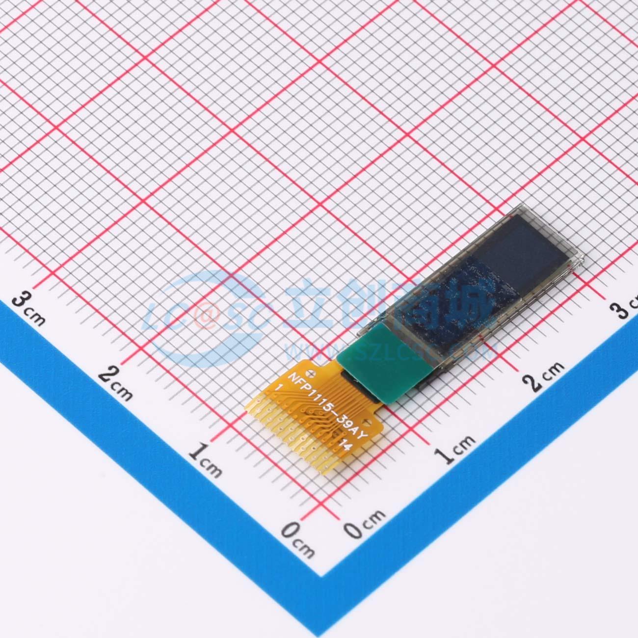 Màn hình OLED X054-9632TSWYG02-H14 Wisevision 96x32 - Techcore Việt Nam