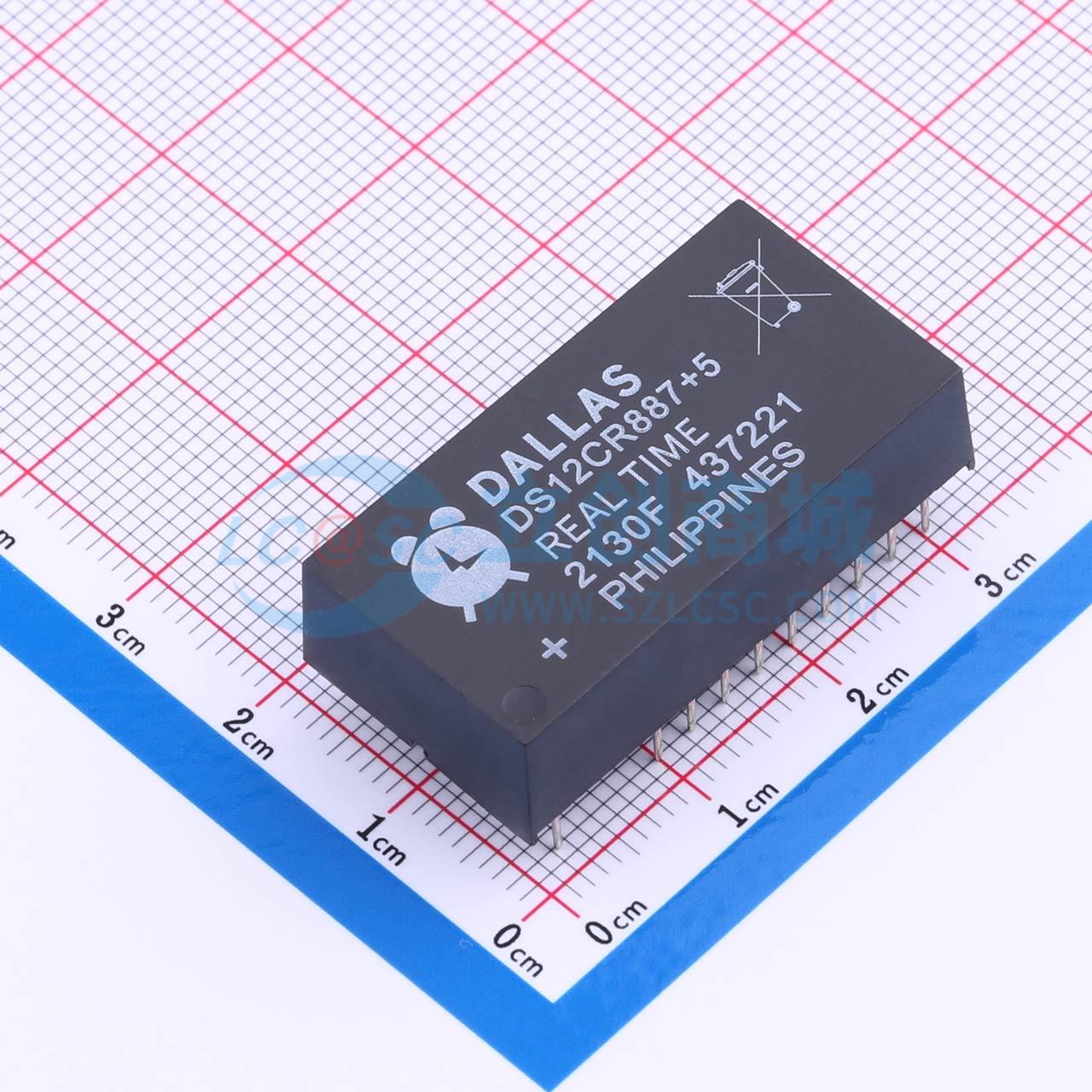 IC giao tiếp DS12CR887-5+ DIP-24 - Techcore Việt Nam