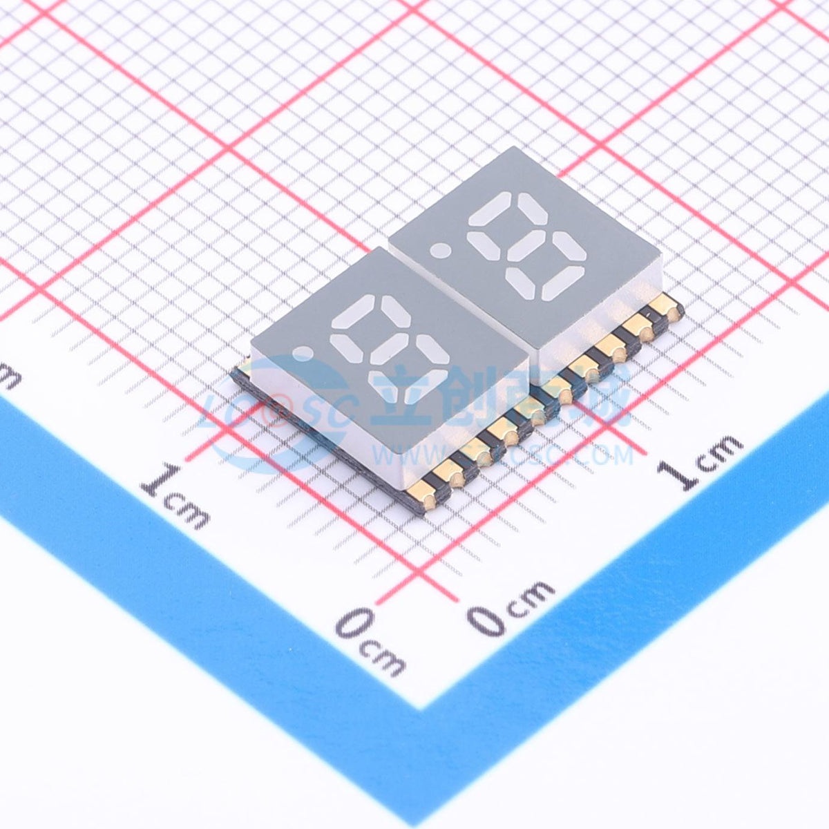 LED 7 đoạn GS2020CSR-G Guangcai Display - Techcore Việt Nam