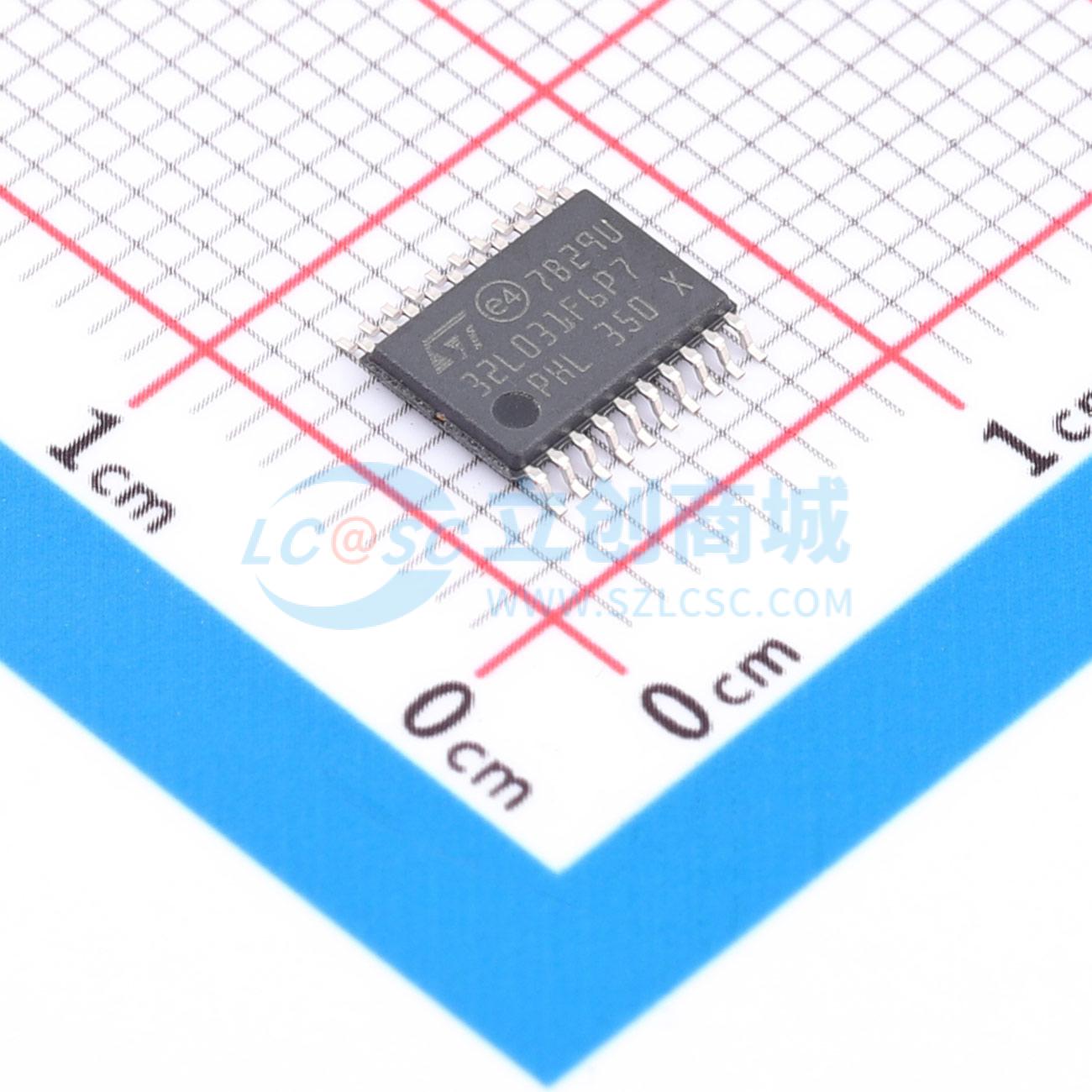 Vi điều khiển MCU STM32L031F6P7 STMicroelectronics TSSOP-20 - Techcore Việt Nam