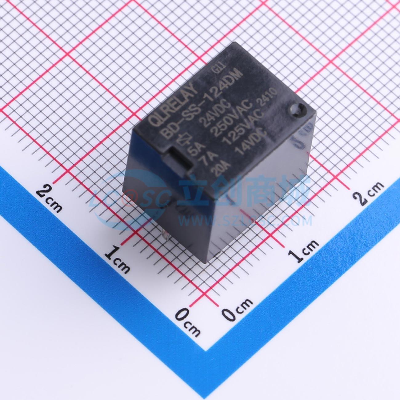 Rơ-le điện tử BD-SS-124DM QLRELAY 24V THT,15.6x12.2mm - Techcore Việt Nam