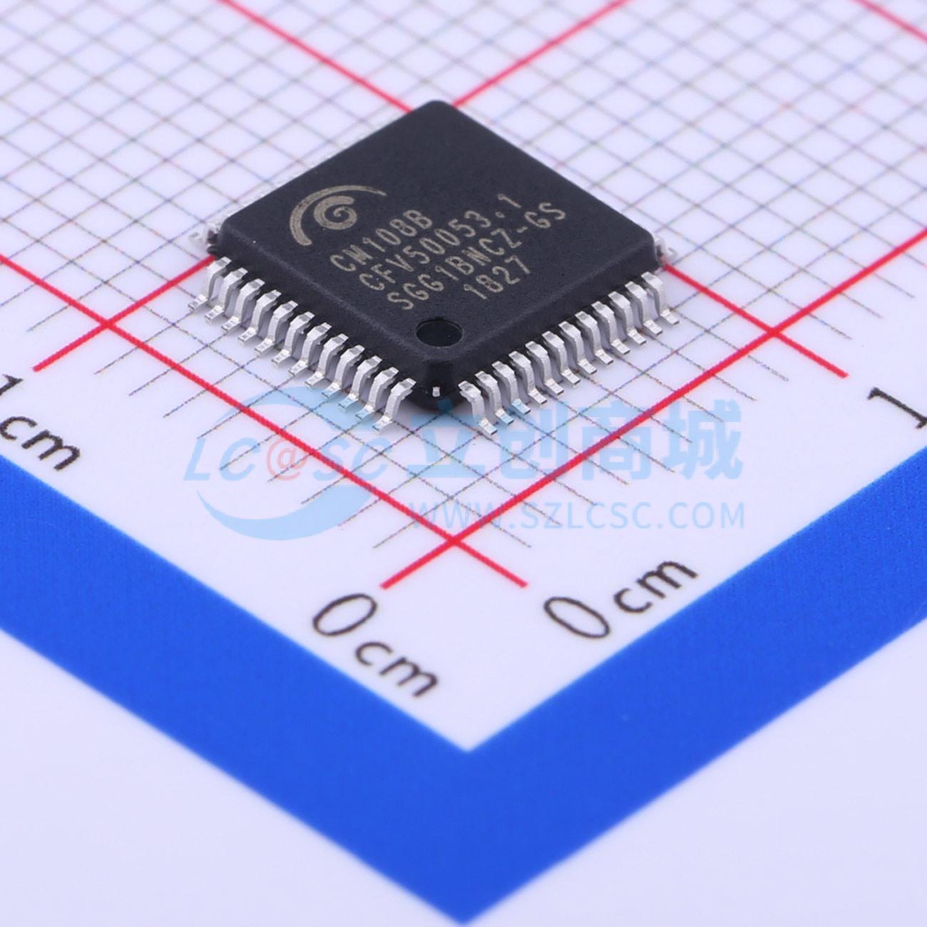 IC giao tiếp CM108B Cmedia LQFP-48(7x7) - Techcore Việt Nam