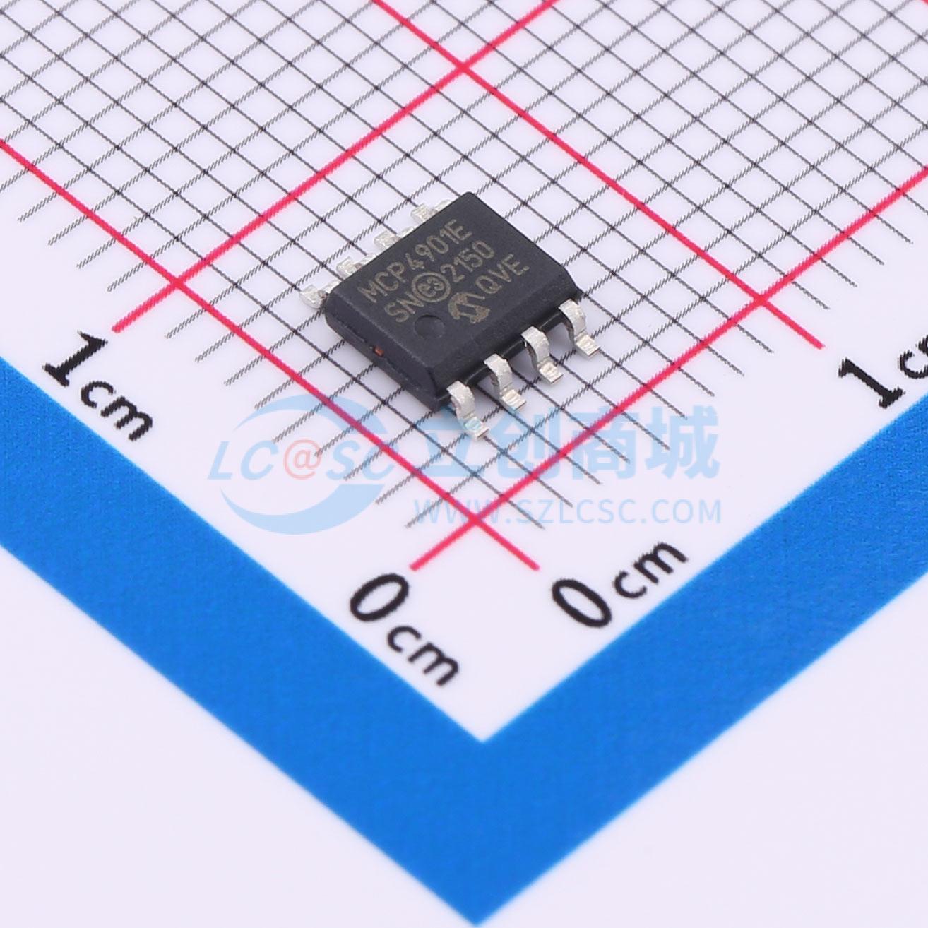 IC DAC MCP4901T-E/SN SOIC-8 - Techcore Việt Nam