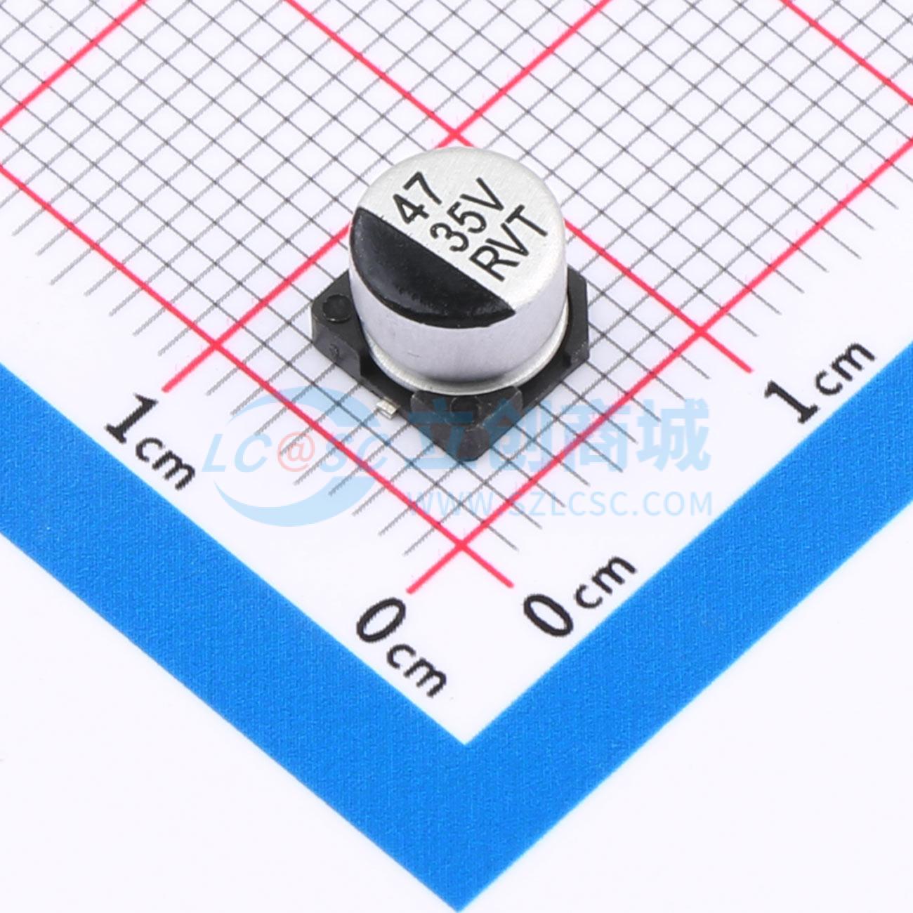 Linh kiện điện tử RVT47UF35V67RV0039 KNSCHA SMD,D6.3xL5.4mm - Techcore Việt Nam