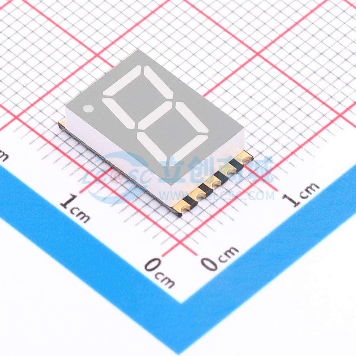 LED 7 đoạn GS4010APG-G Guangcai Display SMD,15x9.2mm - Techcore Việt Nam
