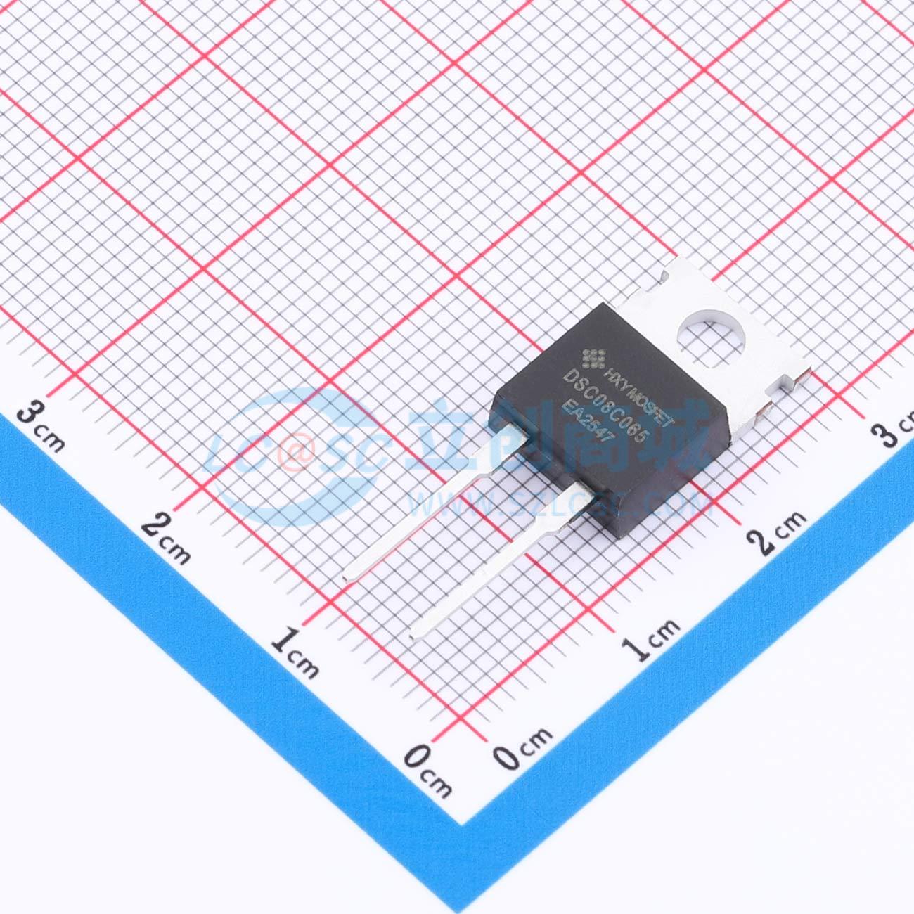 Diode SiC DSC08C065-HXY 8A TO-220C-2L 1.38V@8A - Techcore Việt Nam