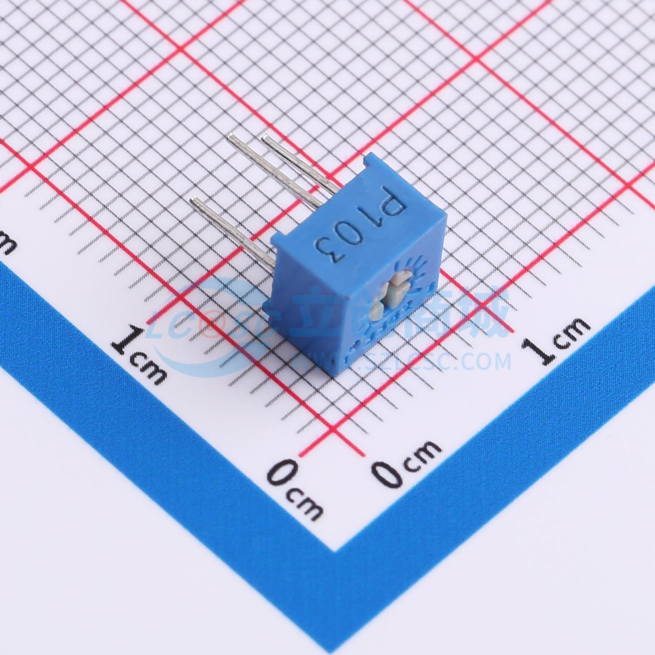 Biến Trở 3362P-1-103 JIERR THT 3P 7×6.8mm 10kΩ ±10% 500mW - Techcore Việt Nam