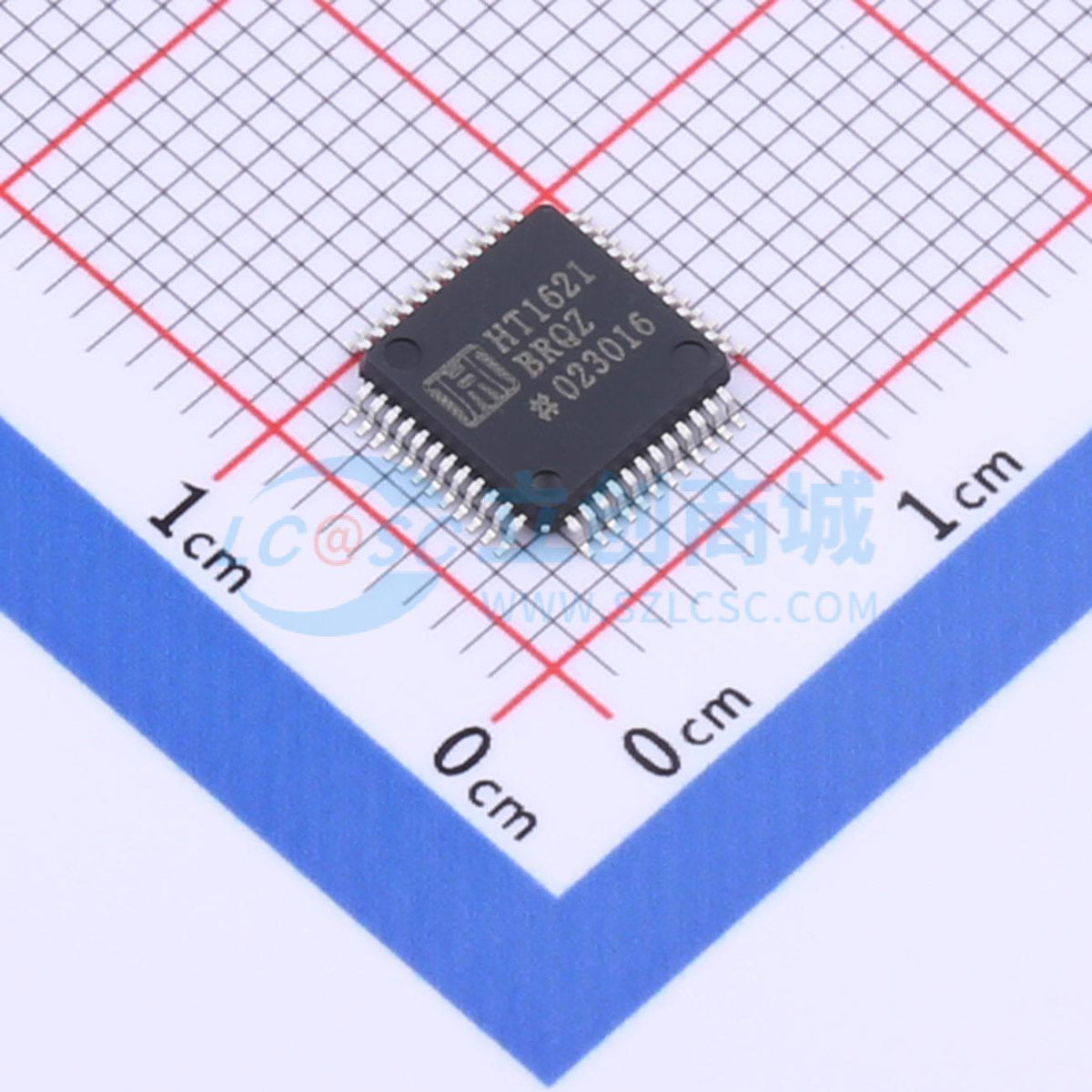 IC điều khiển LCD HT1621BRQZ HTCSEMI LQFP-48(7x7) 1V - Techcore Việt Nam