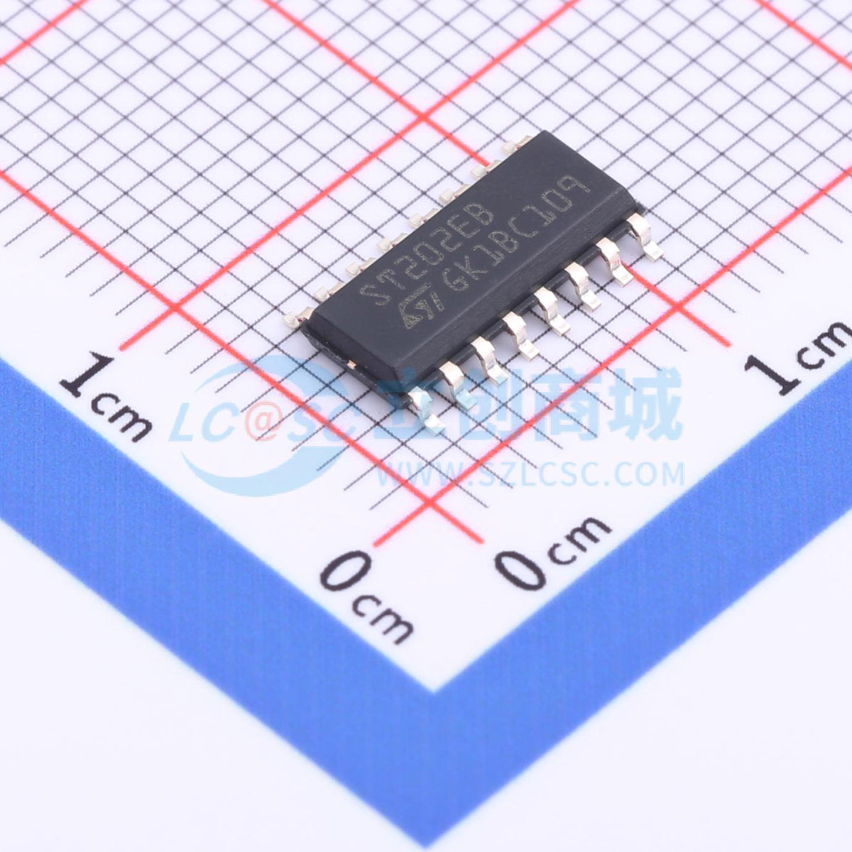 IC giao tiếp RS-232 ST202EBDR STMicroelectronics SO-16 - Techcore Việt Nam