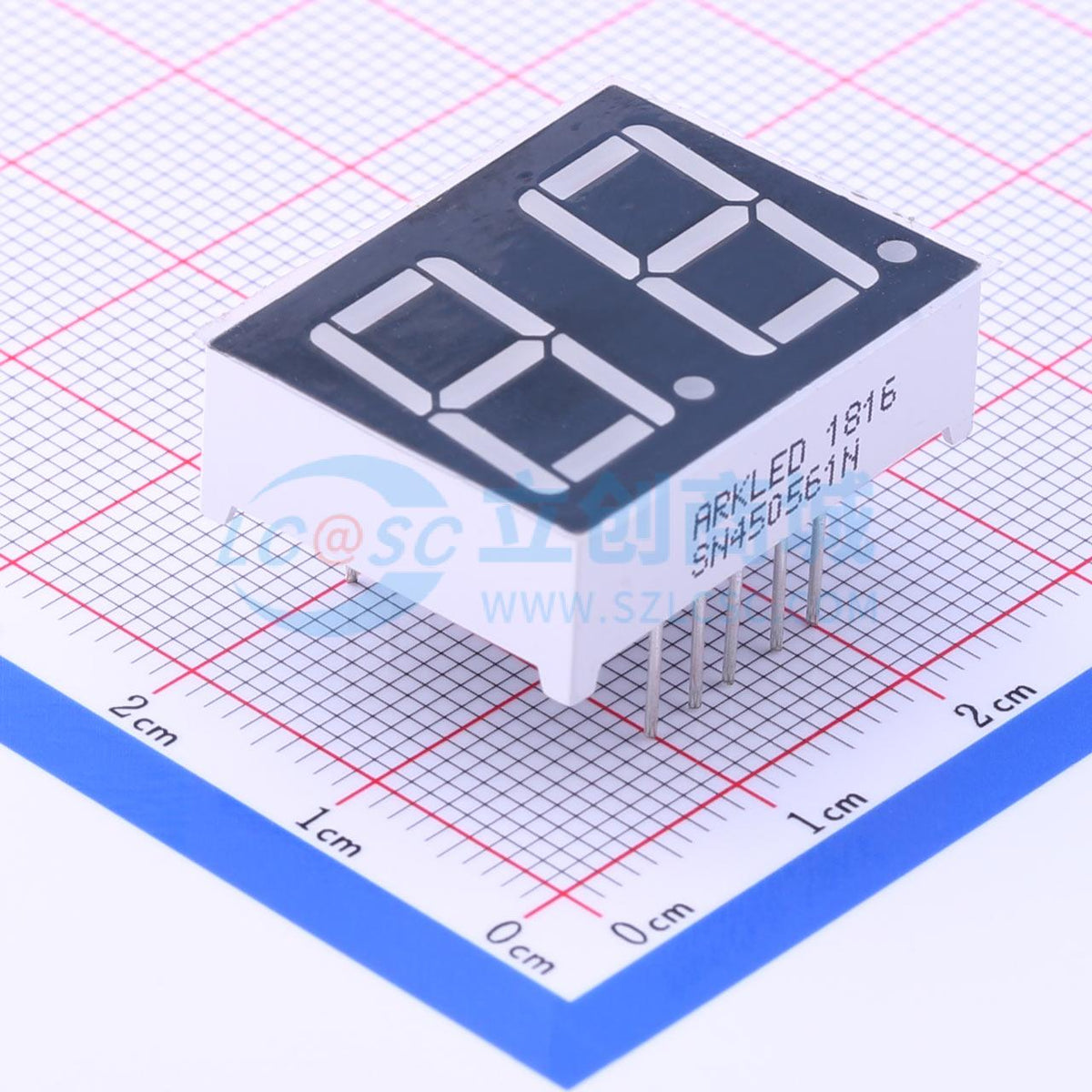 LED 7 đoạn SN450561N ARKLED Anode chung - Techcore Việt Nam