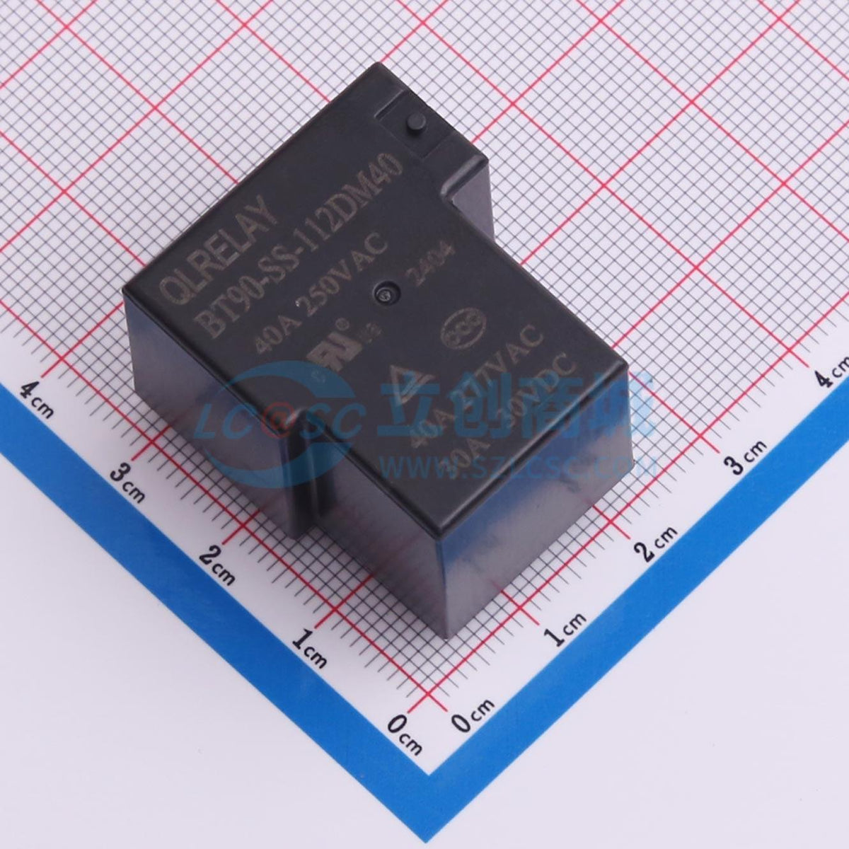 Rơ-le điện tử BT90-SS-112DM40 QLRELAY 12V THT,30.5x27.4mm - Techcore Việt Nam