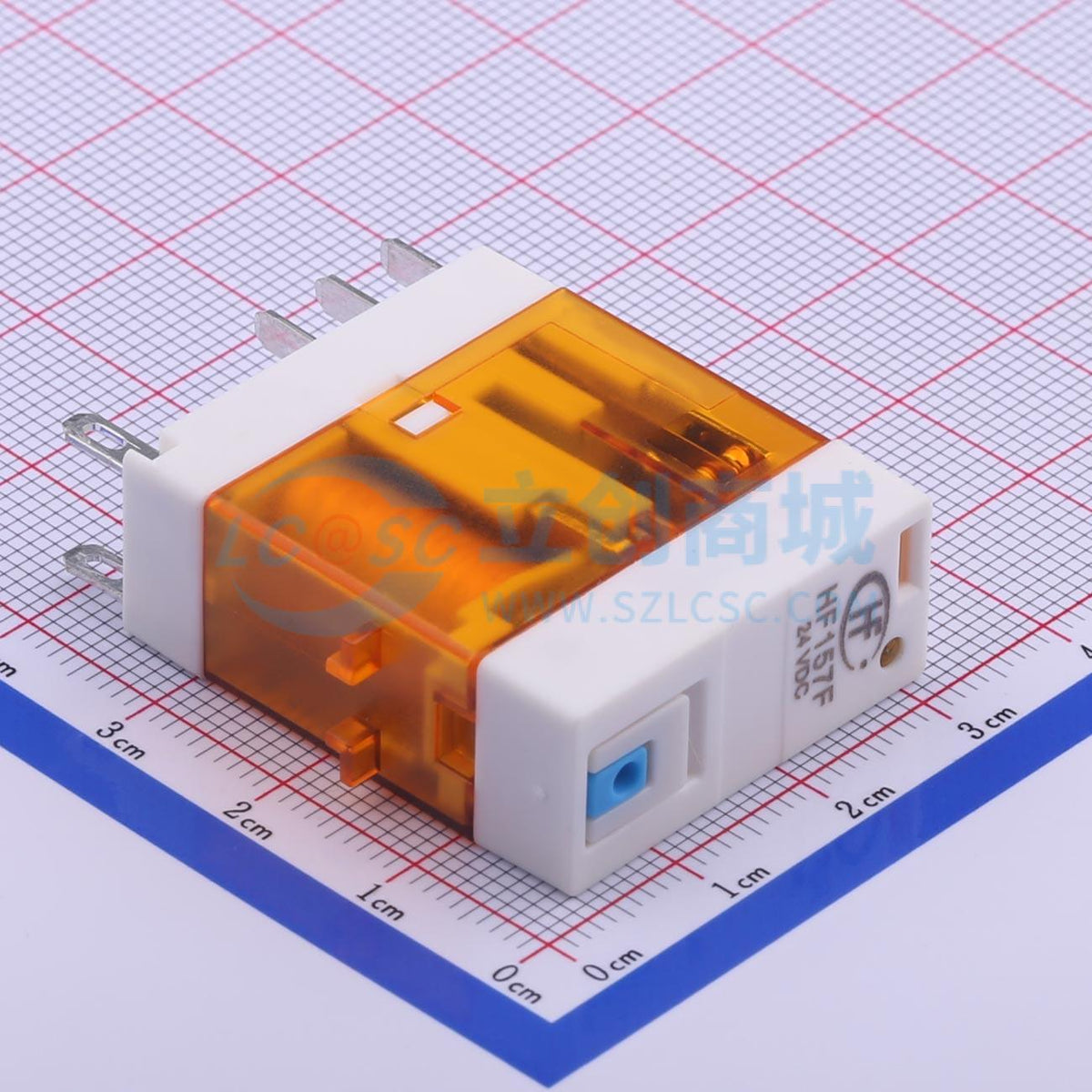 Rơ-le công suất HF157F/24-2Z25FD1 HF 24V THT,29x13mm - Techcore Việt Nam