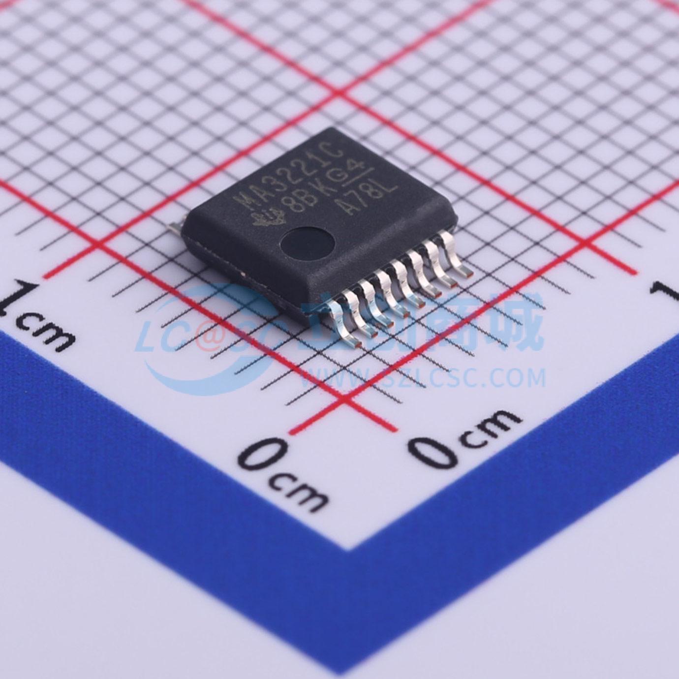 IC quản lý nguồn MAX3221CDBR Texas Instruments SSOP-16-4.4mm - Techcore Việt Nam