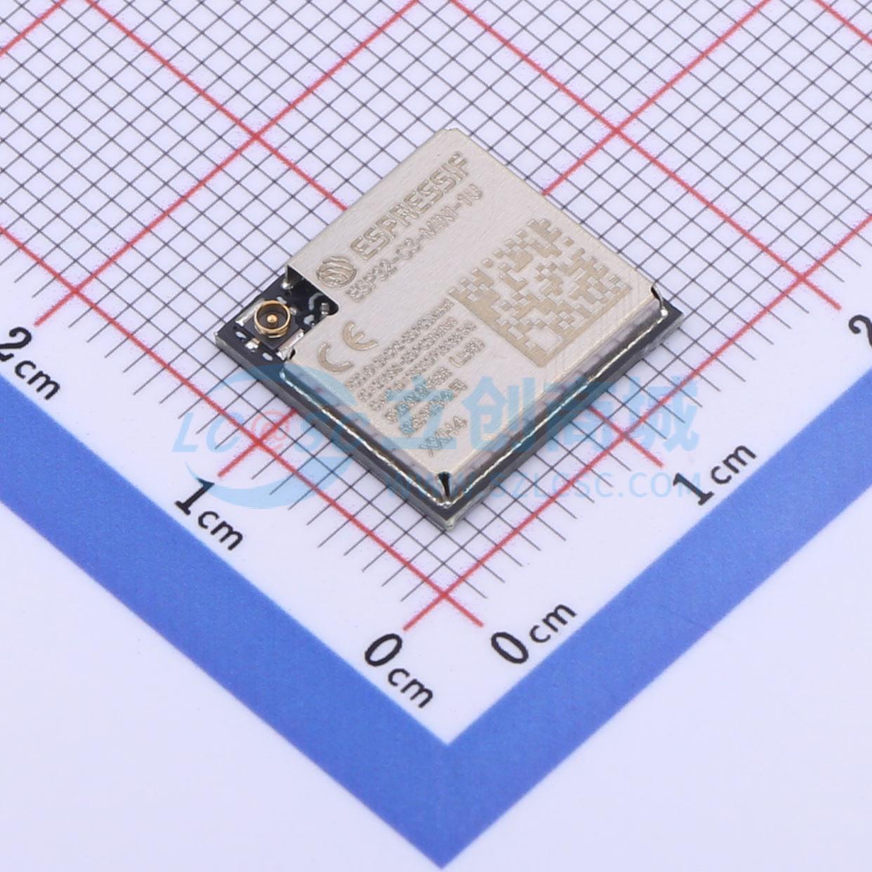 Module WiFi ESP32-C3-MINI-1U-H4 ESPRESSIF SMD 13.2x12.5mm 2.4GHz - Techcore Việt Nam