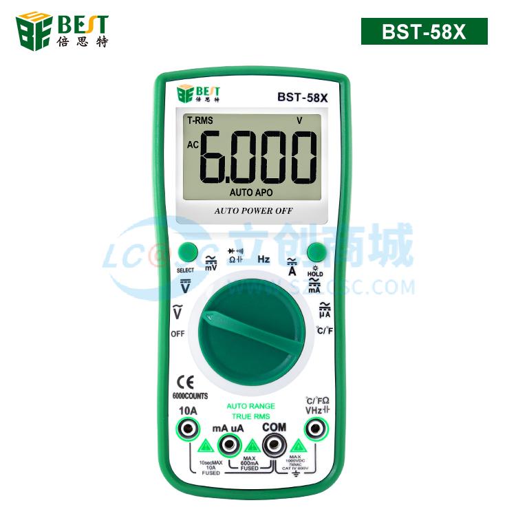 Đồng hồ vạn năng 58X BEST True RMS Dùng Cho Đo Kiểm Điện Tử - Techcore Việt Nam