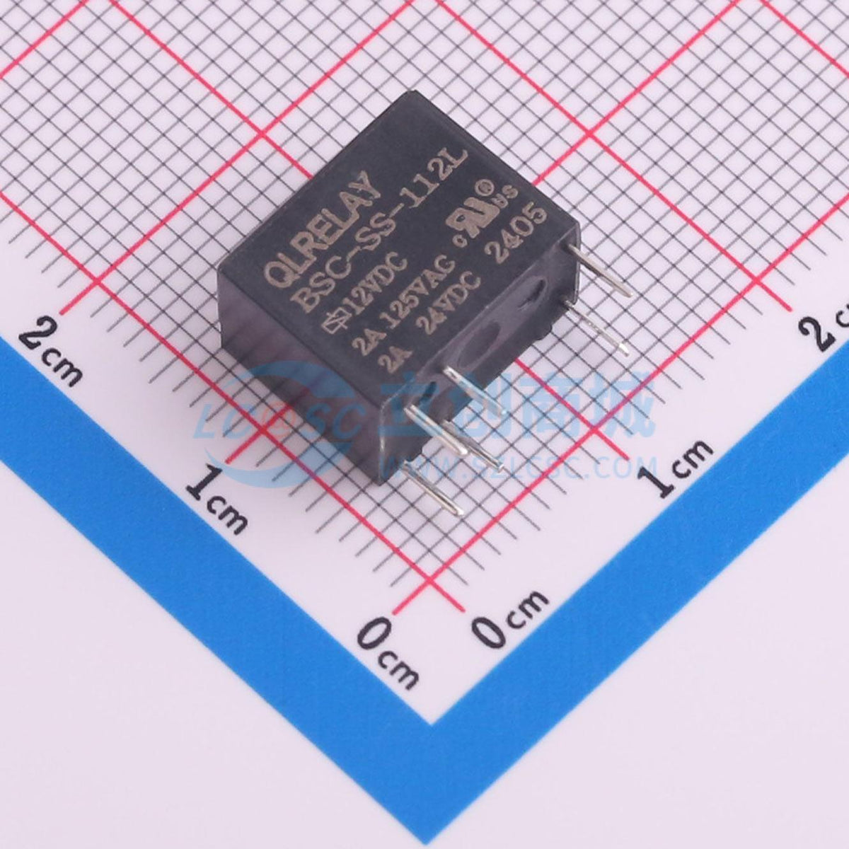 Rơ-le điện tử BSC-SS-112L QLRELAY 12V THT,12.3x7.4mm - Techcore Việt Nam