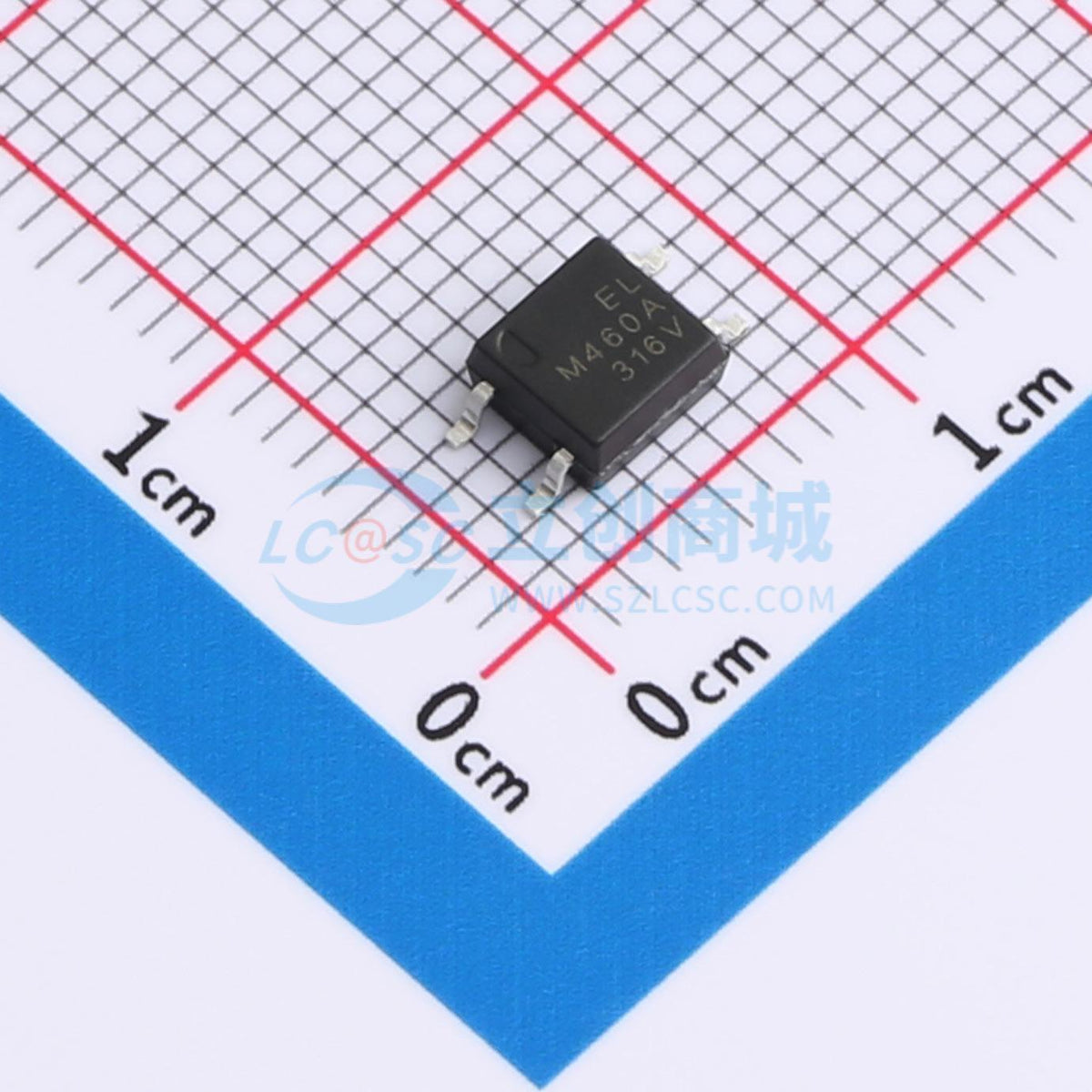 Relay bán dẫn MOS ELM460A(TA)(BMS)-VG EVERLIGHT SOP-4-175mil-2.54mm 600V - Techcore Việt Nam