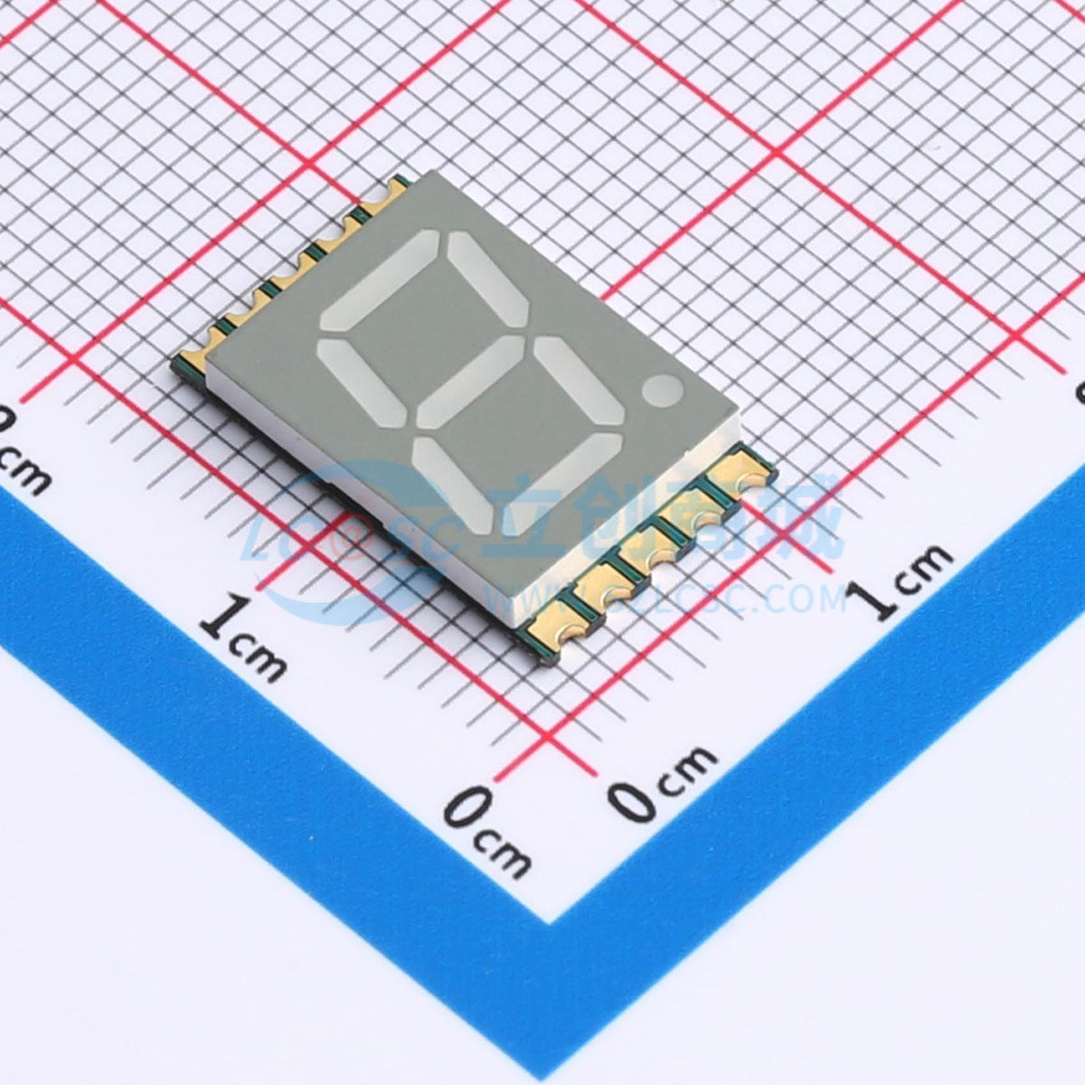 LED 7 đoạn GS3916CB-G Guangcai Display SMD,16x10mm - Techcore Việt Nam