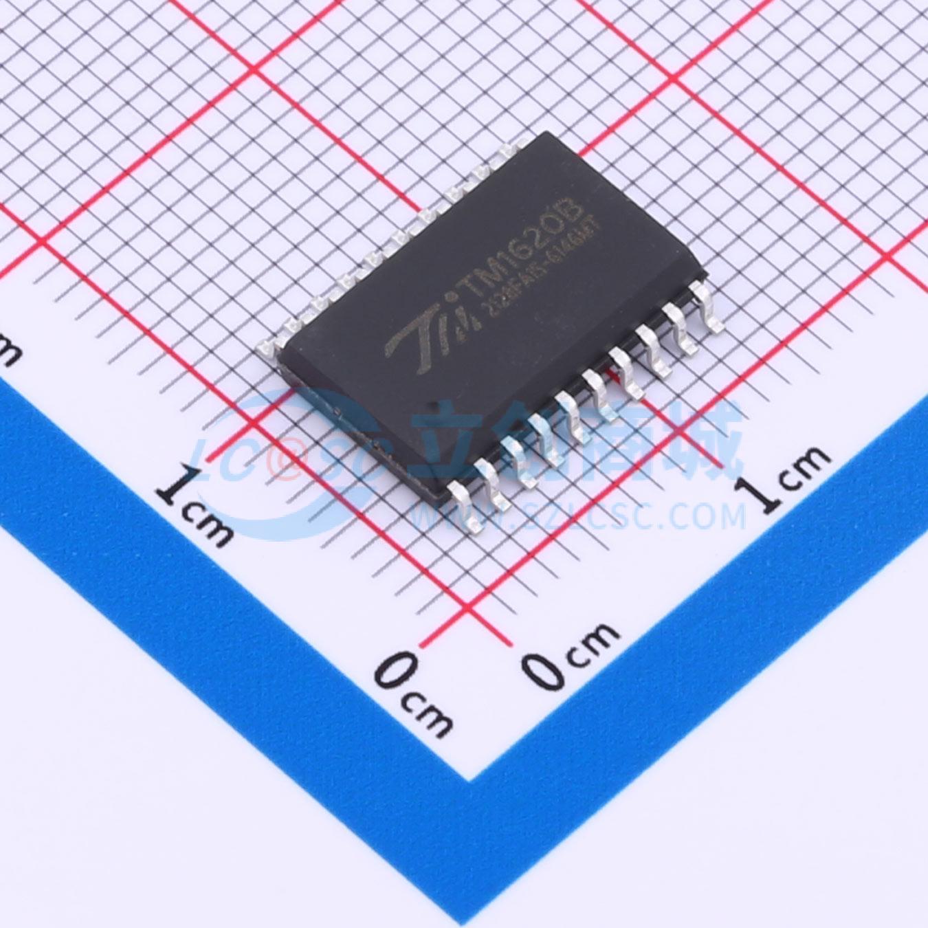 IC điều khiển LED TM1620B TM SOP-20 1V - Techcore Việt Nam