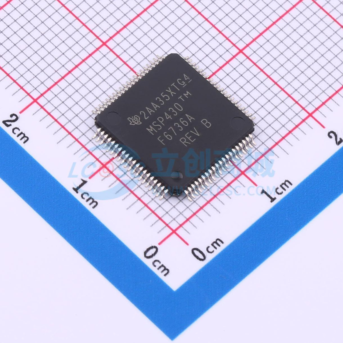 Vi điều khiển MCU MSP430F6736AIPNR Texas Instruments LQFP-80(12x12) - Techcore Việt Nam