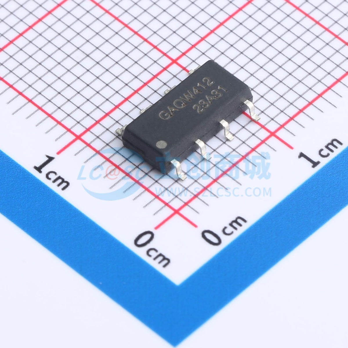 Relay bán dẫn MOS GAQW412S SUPSiC SOP-8 60V - Techcore Việt Nam