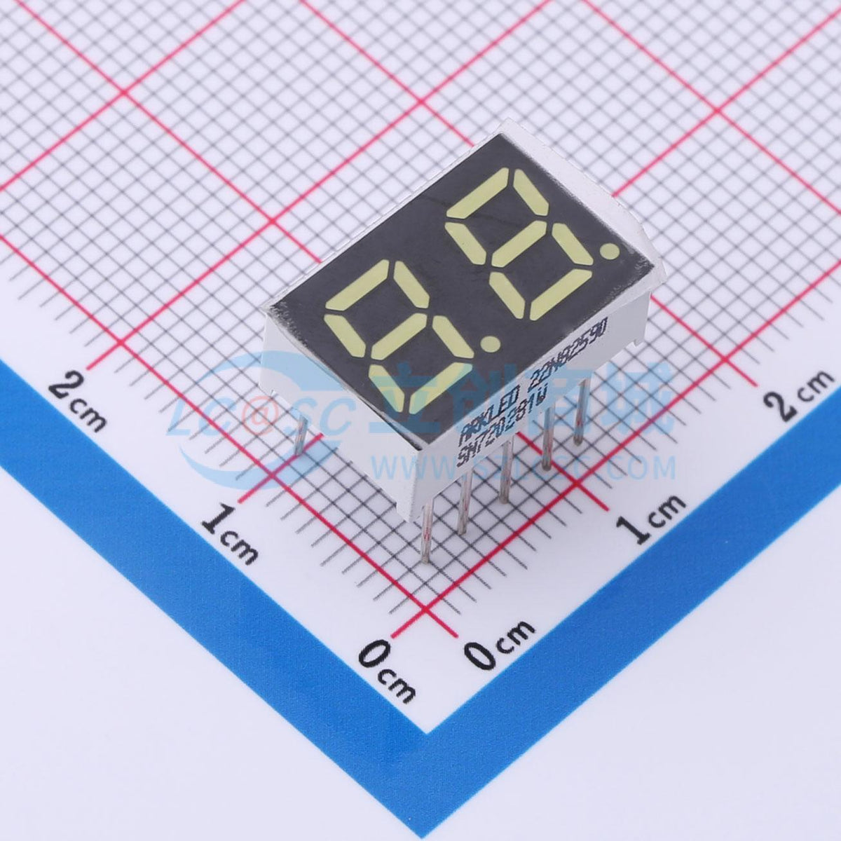 LED 7 đoạn SN720281W/16 ARKLED Cathode chung - Techcore Việt Nam
