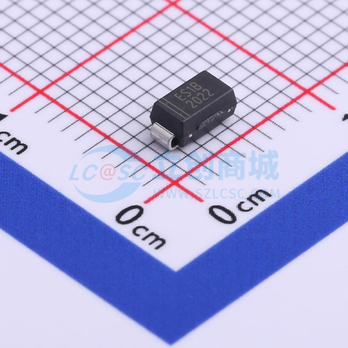 Diode phục hồi nhanh ES1B SMA 1V@1A - Techcore Việt Nam