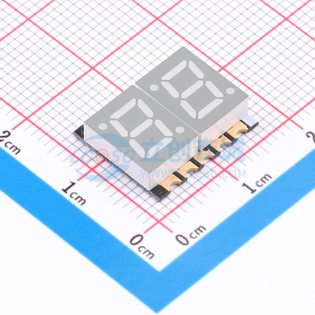 LED 7 đoạn GS2821CSR-G Guangcai Display - Techcore Việt Nam