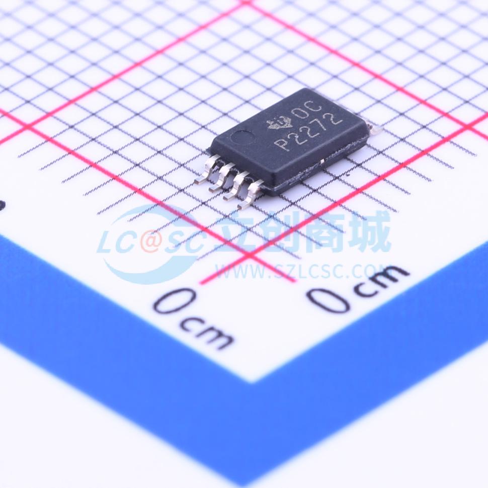 IC Khuếch Đại Thuật Toán TLC2272CPWR Texas Instruments TSSOP-8 2 kênh Rail-to-Rail 2.2 MHz - Techcore Việt Nam