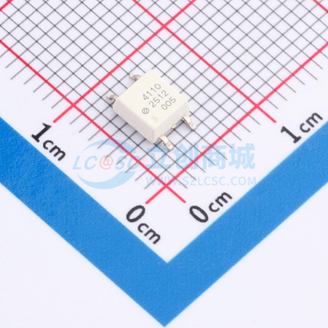 Relay bán dẫn TRIAC ASSR-4110-503E Broadcom SOP-4-2.54mm 1.3V - Techcore Việt Nam
