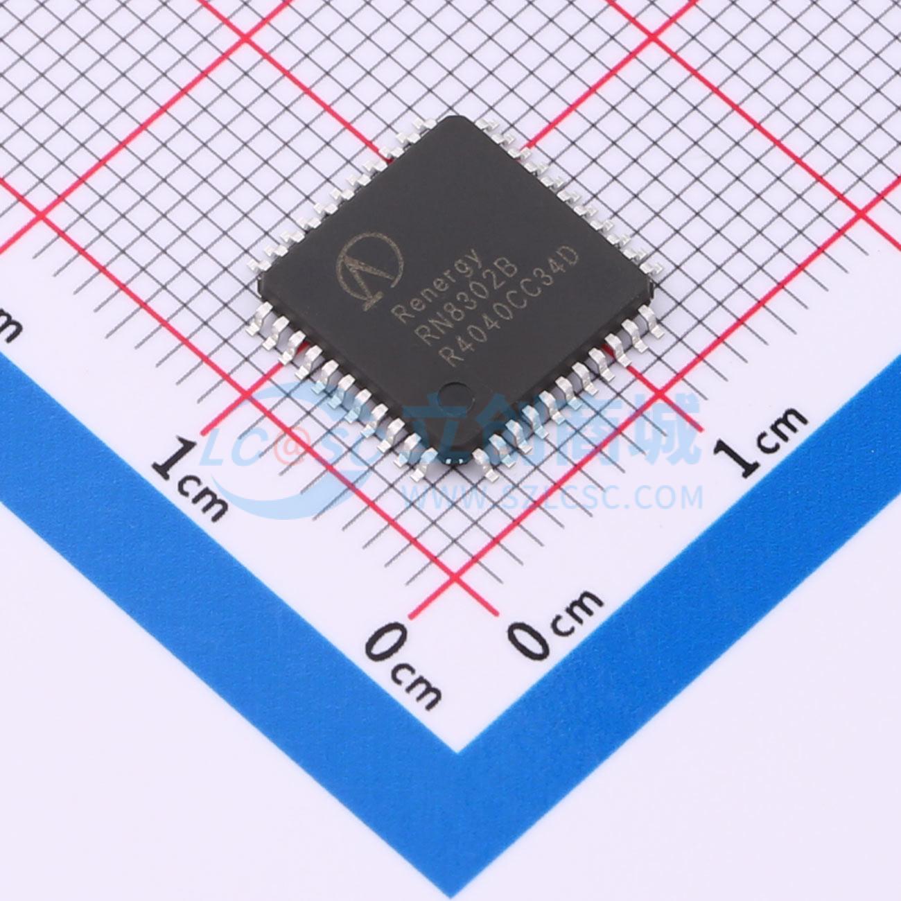 Linh kiện điện tử RN8302B(V3) LQFP-44(10x10) - Techcore Việt Nam