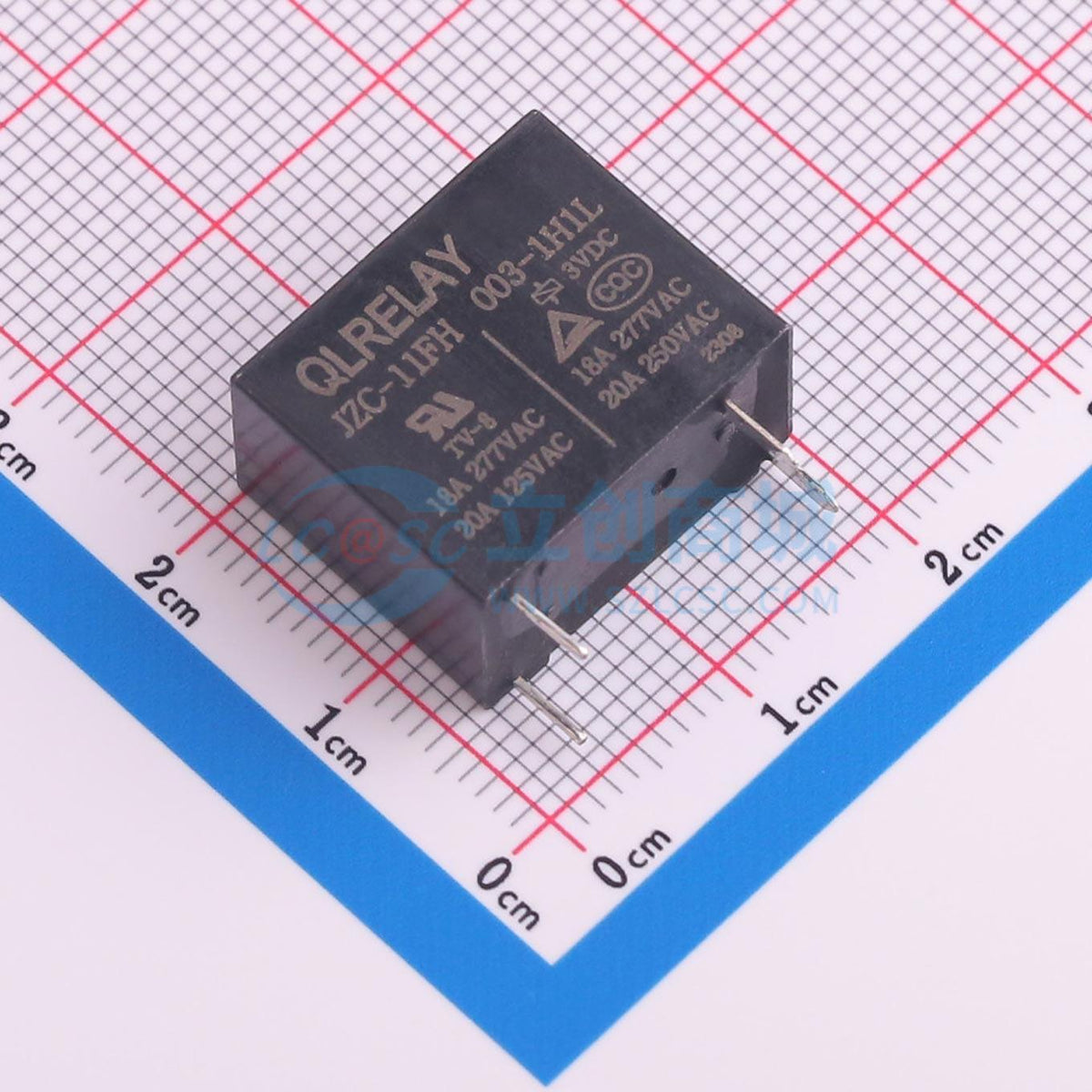 Rơ-le điện tử JZC-11FH 003-1H1L QLRELAY 3V THT,18.4x10.2mm - Techcore Việt Nam