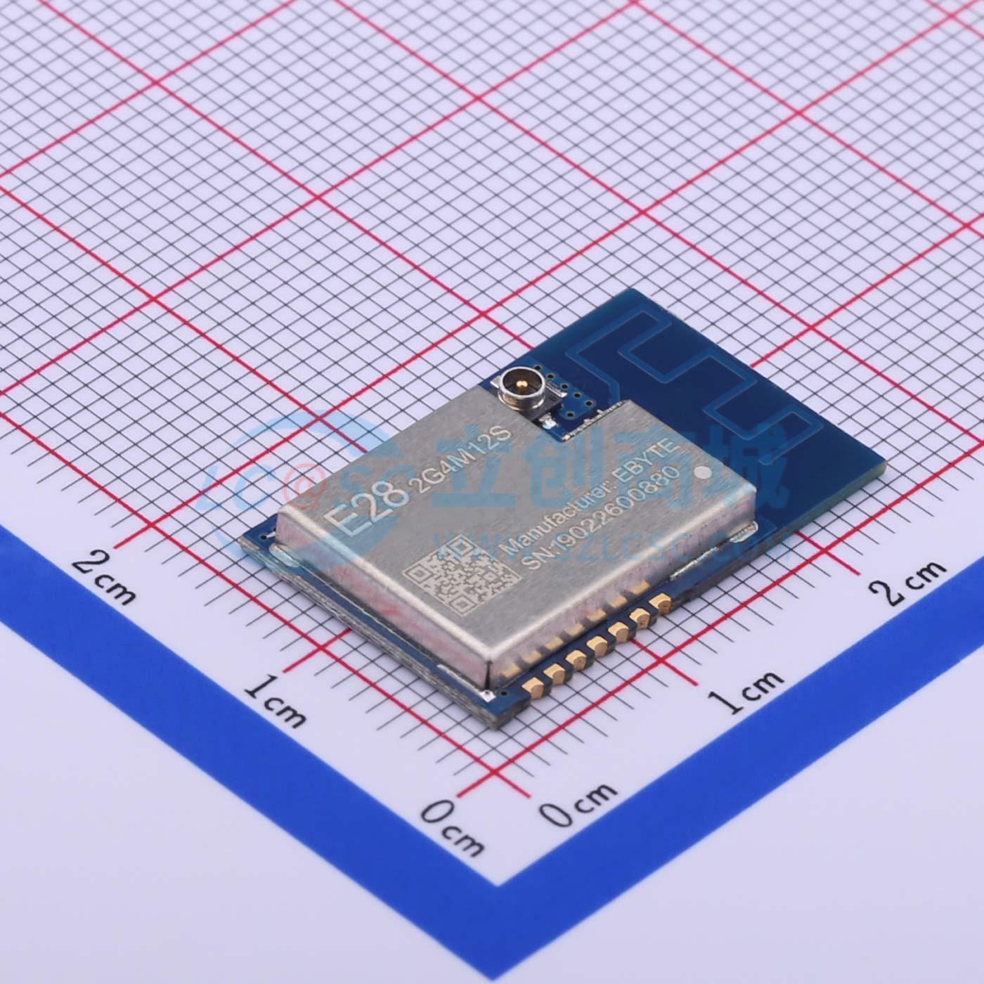 Module LoRa E28-2G4M12S EBYTE SMD 25x14mm SX1280(SX12782.4GHz)/LoRa2.4G - Techcore Việt Nam