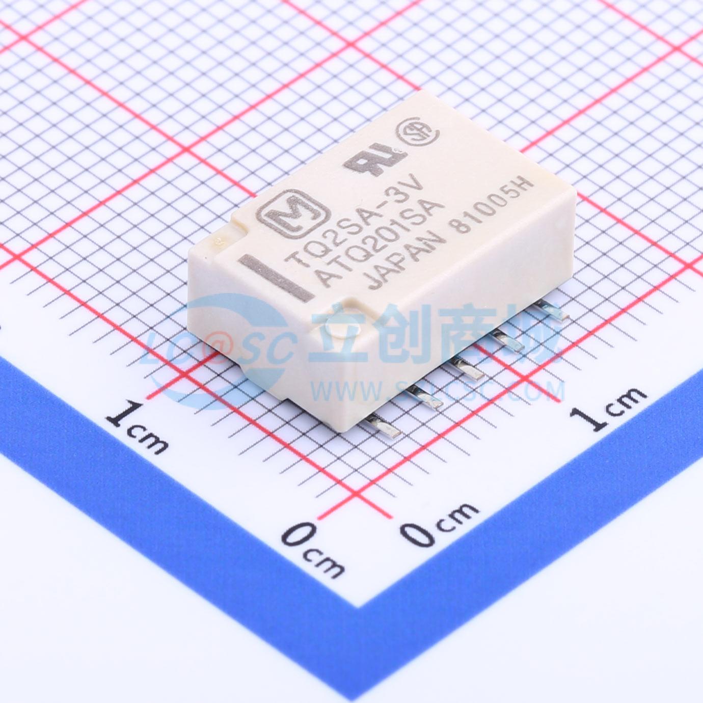 Rơ-le điện tử TQ2SA-3V-Z PANASONIC 3V SMD,14x9mm - Techcore Việt Nam
