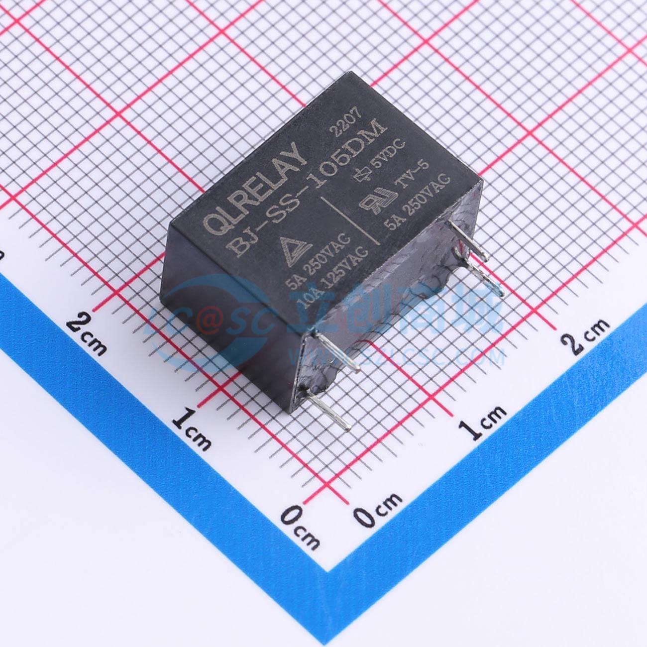 Rơ-le điện tử BJ-SS-105DM QLRELAY 5V THT,17.6x10.1mm - Techcore Việt Nam
