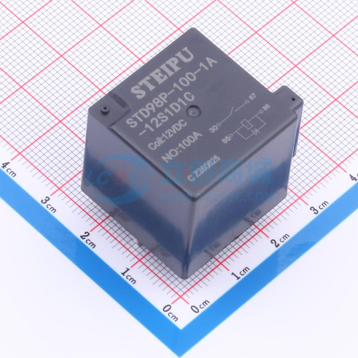 Rơ-le STD98P-100-1A-12S1D1C STEIPU 12V THT - Techcore Việt Nam