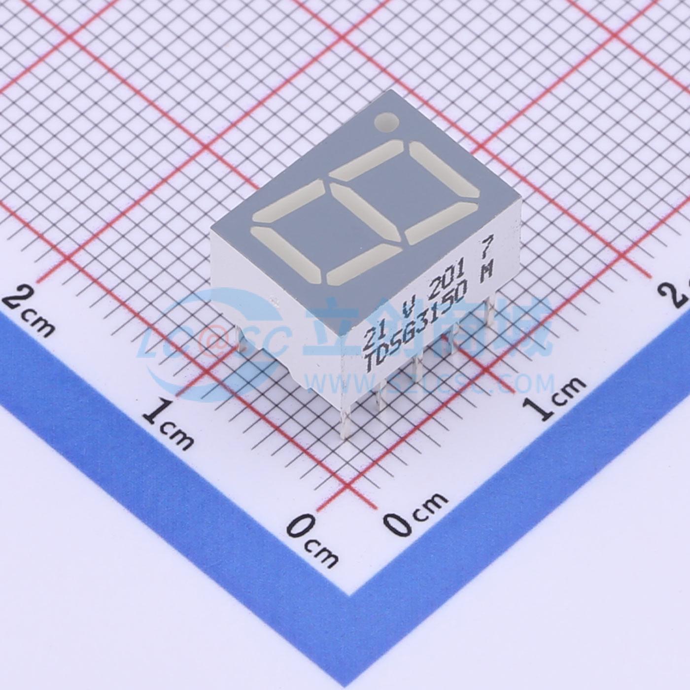 LED 7 đoạn TDSG3150-M Vishay DIP-10 Anode chung - Techcore Việt Nam