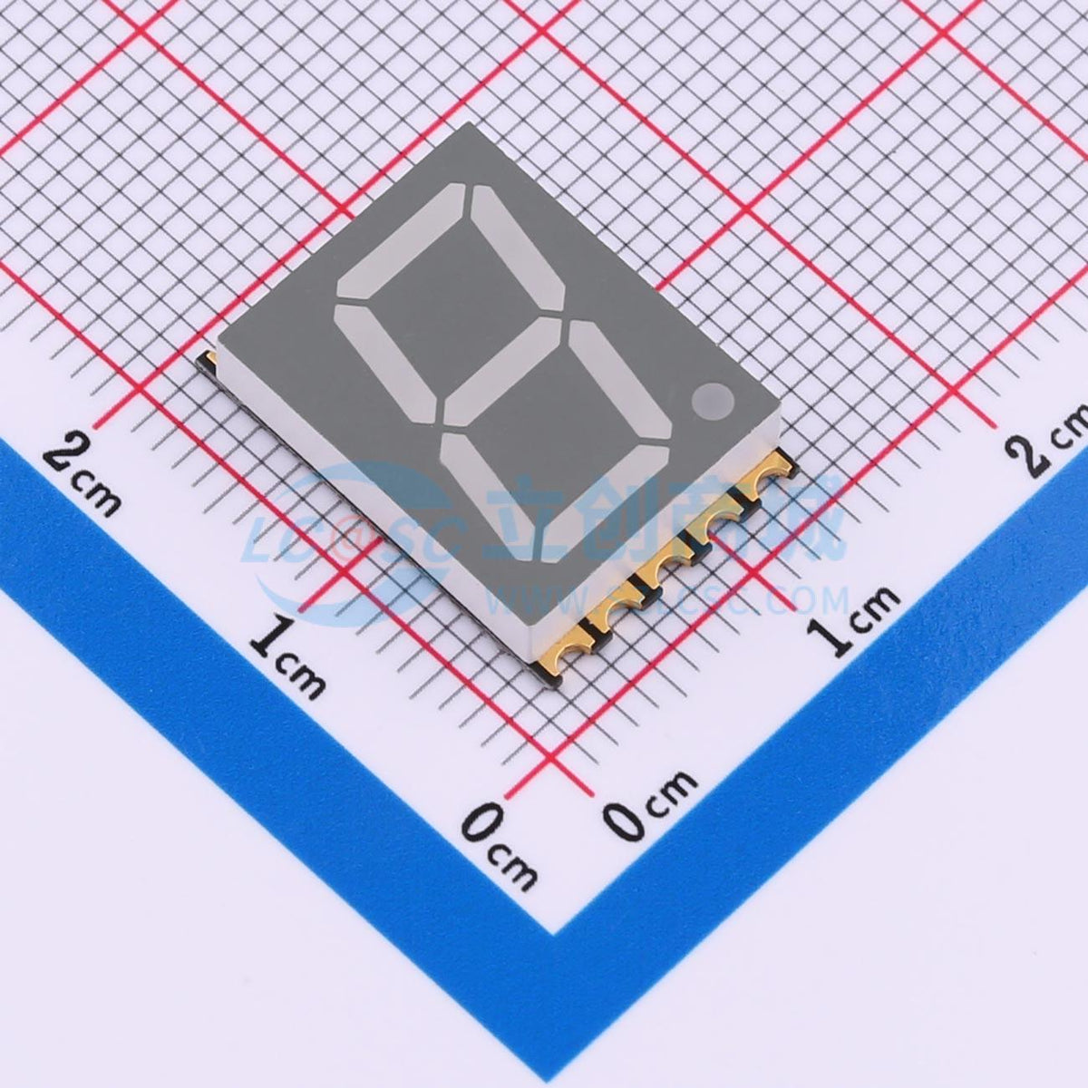 LED 7 đoạn GS5111CG-G Guangcai Display SMD,17.5x12.3mm - Techcore Việt Nam
