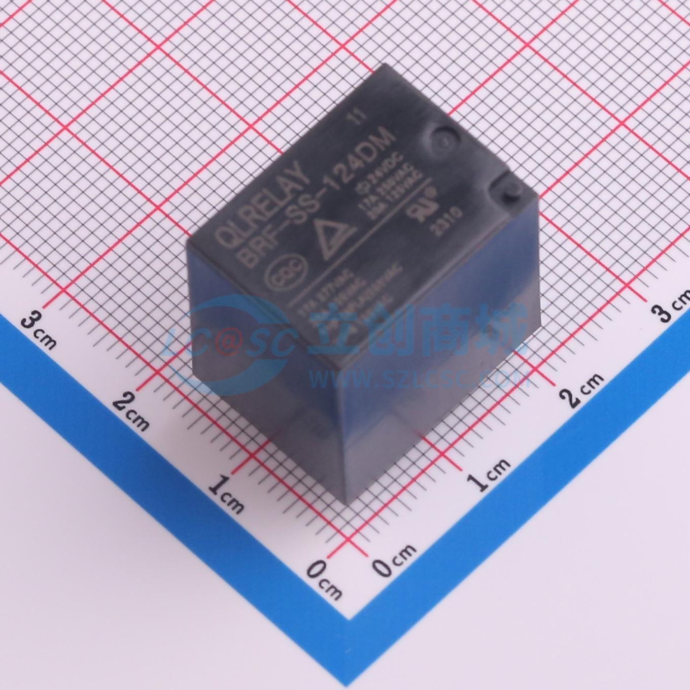 Rơ-le điện tử BRF-SS-124DM QLRELAY 24V THT,21x16mm - Techcore Việt Nam