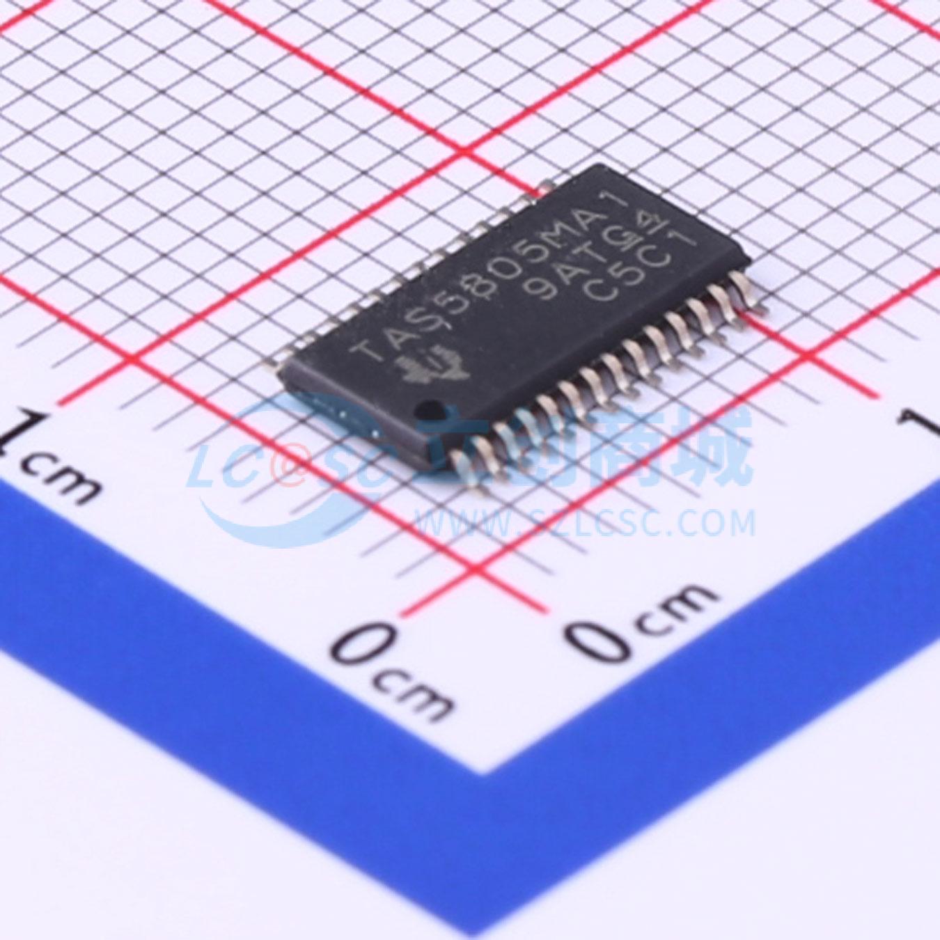 IC Khuếch Đại Công Suất Âm Thanh TAS5805MPWPR Texas Instruments HTSSOP-28-EP 2 kênh 4.5–26.4 V Class D 23 W × 2 @ 8Ω - Techcore Việt Nam