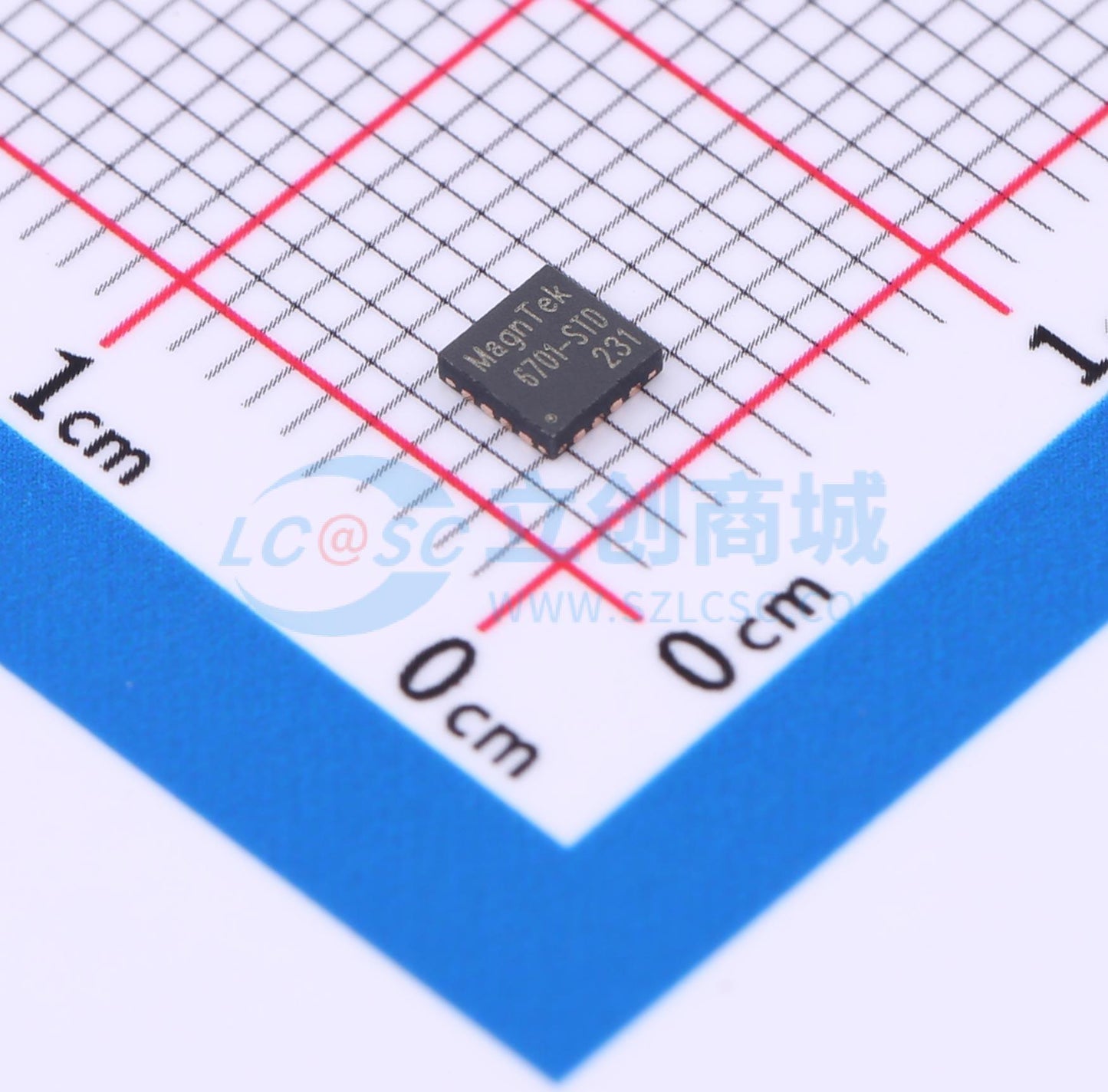 Cảm biến vị trí MT6701QT-STD NOVOSENSE QFN-16-EP(3x3) 3.3V~5V I2C - Techcore Việt Nam