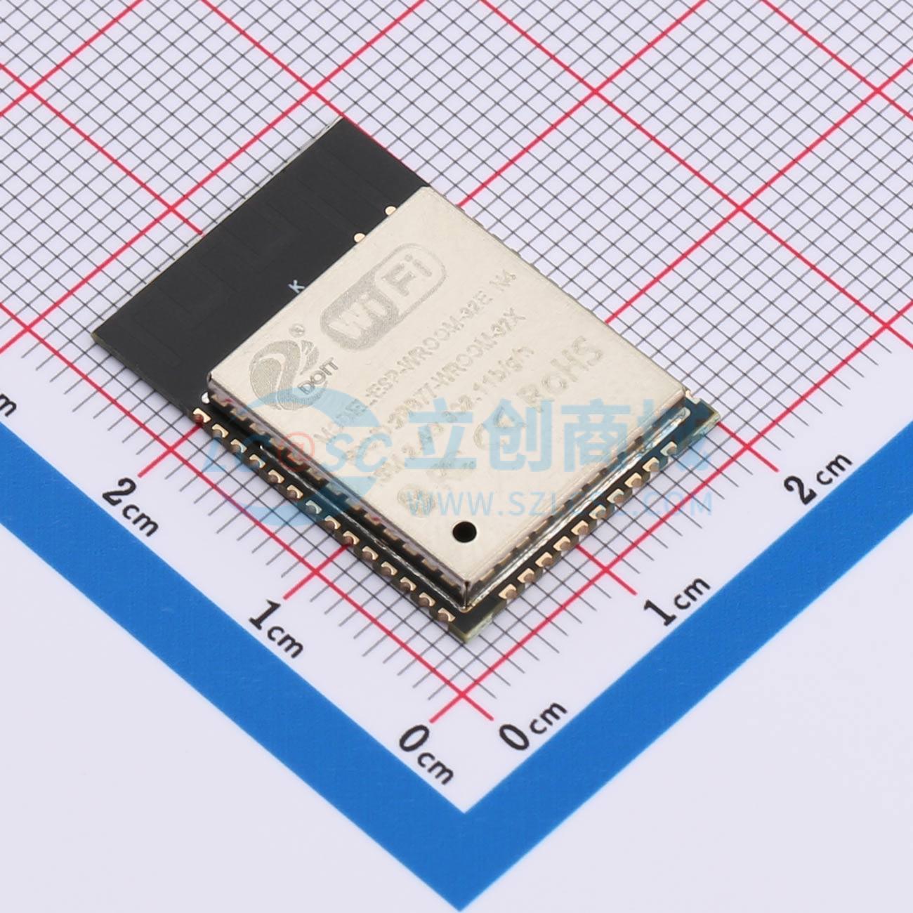 Module WiFi ESP32-32E-N4 DOIT SMD 25.5x18mm Bluetooth4.2 - Techcore Việt Nam