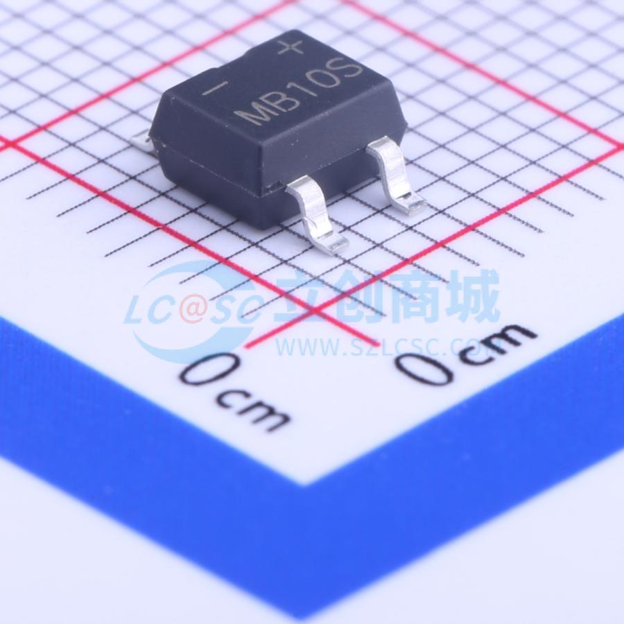 Cầu chỉnh lưu MB10S-46MIL MDD 1V@400mA - Techcore Việt Nam